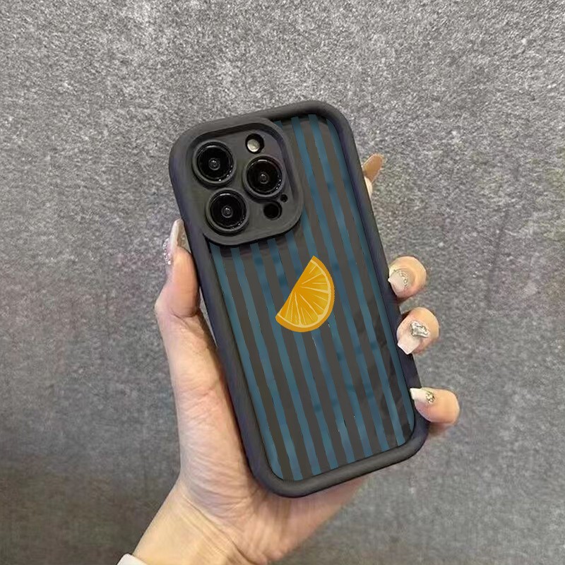 Striped Lemon Slice Pattern Ph - مراجعة Phone Cases Iphone 16 وسعره