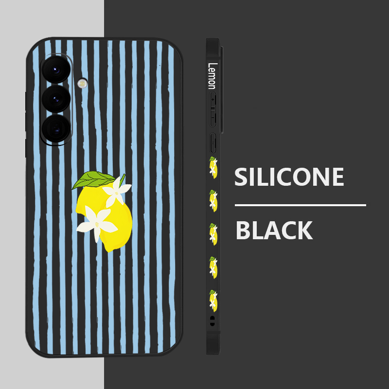 Stripe Lemon Print TPU Phone C - مراجعة Phone Cases Galaxy A16 5G وسعره