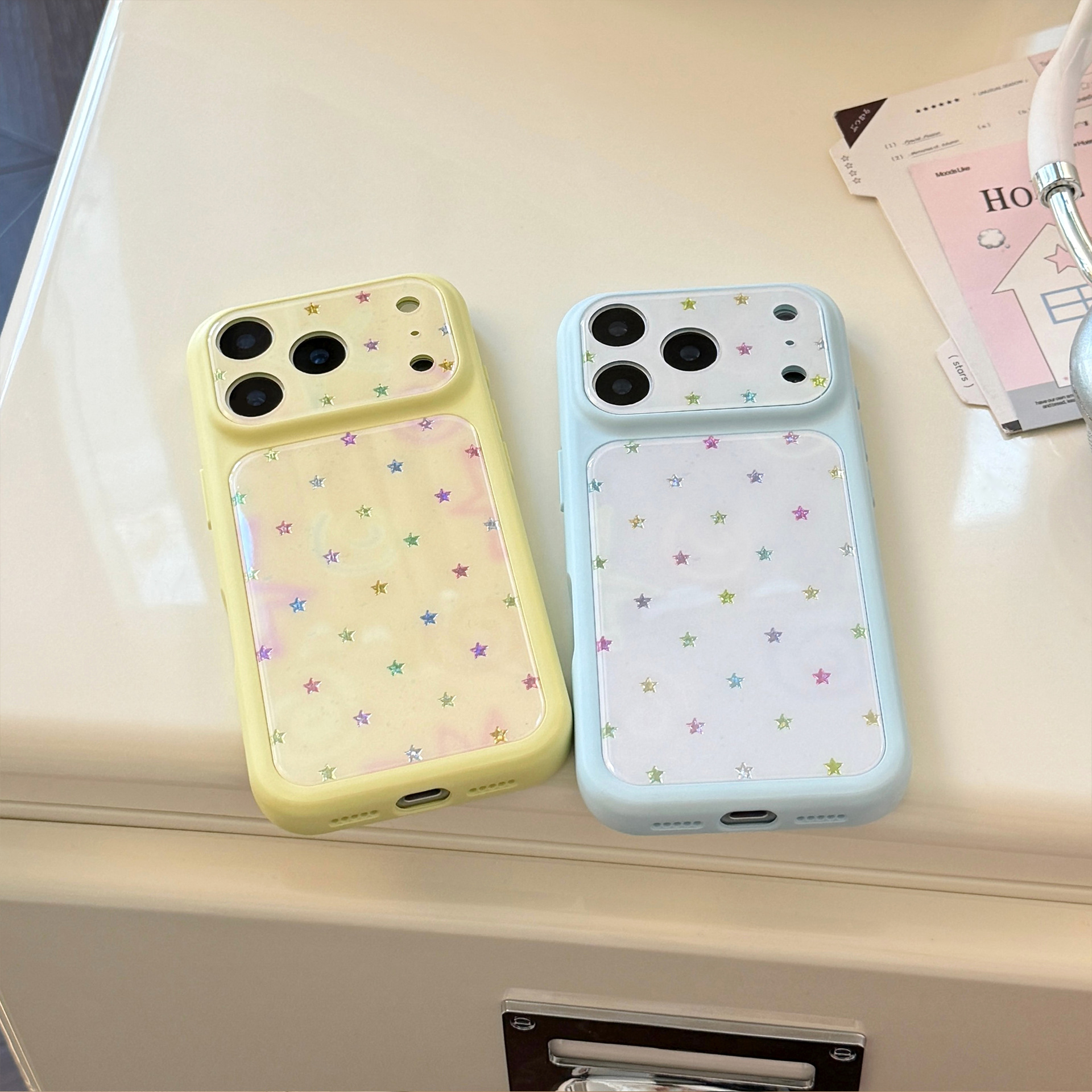 Korean Full Screen Gilding Col - مراجعة Phone Cases Korean وسعره