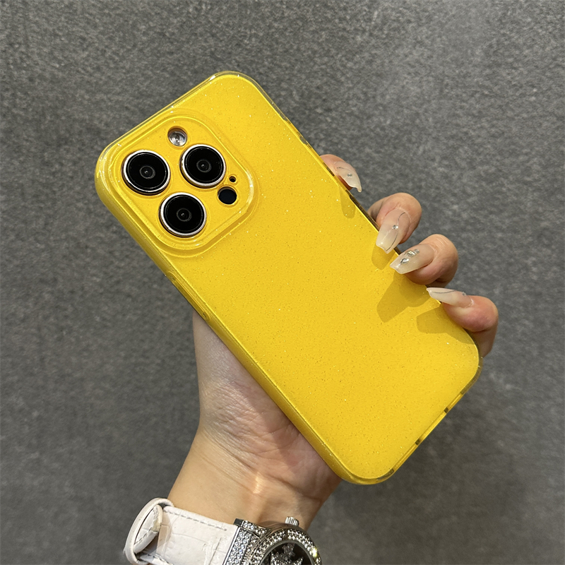 Bright Fluorscent Yellow Glitt - مراجعة Phone Cases Arc وسعره