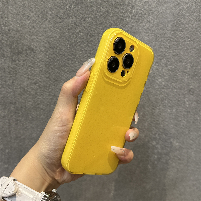 Bright Fluorscent Yellow Glitt - مراجعة Phone Cases Arc وسعره