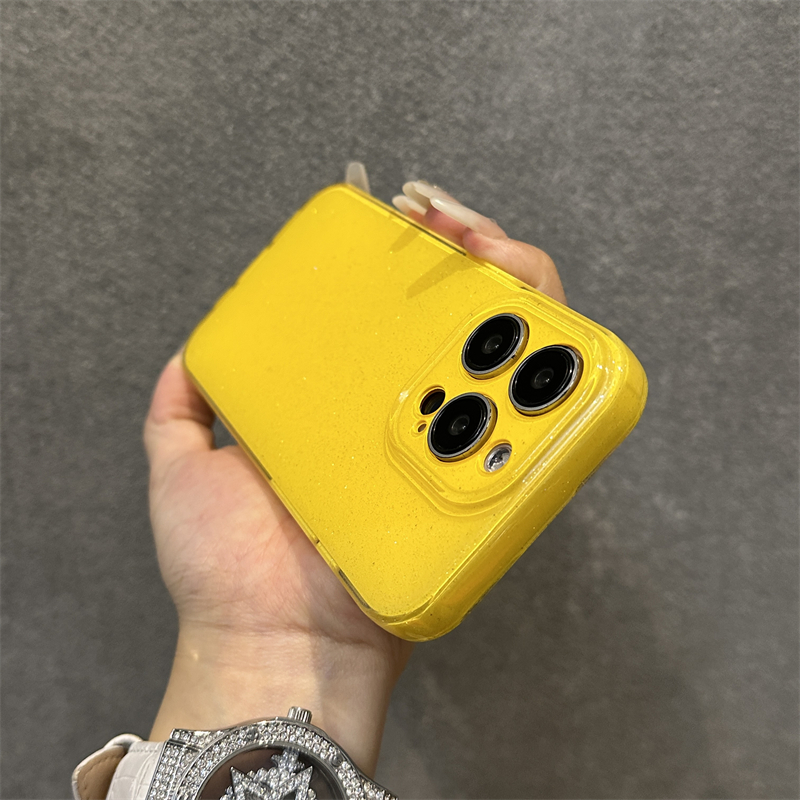 Bright Fluorscent Yellow Glitt - مراجعة Phone Cases Arc وسعره