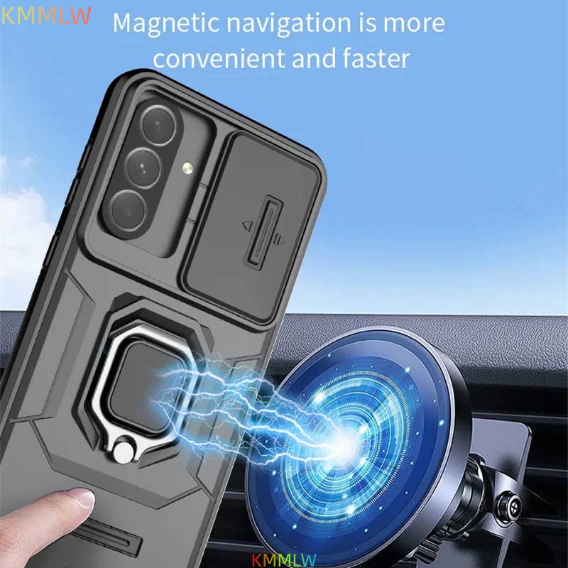 Shockproof Magnetic Ring Holde - مراجعة Camera Lens Protector وسعره