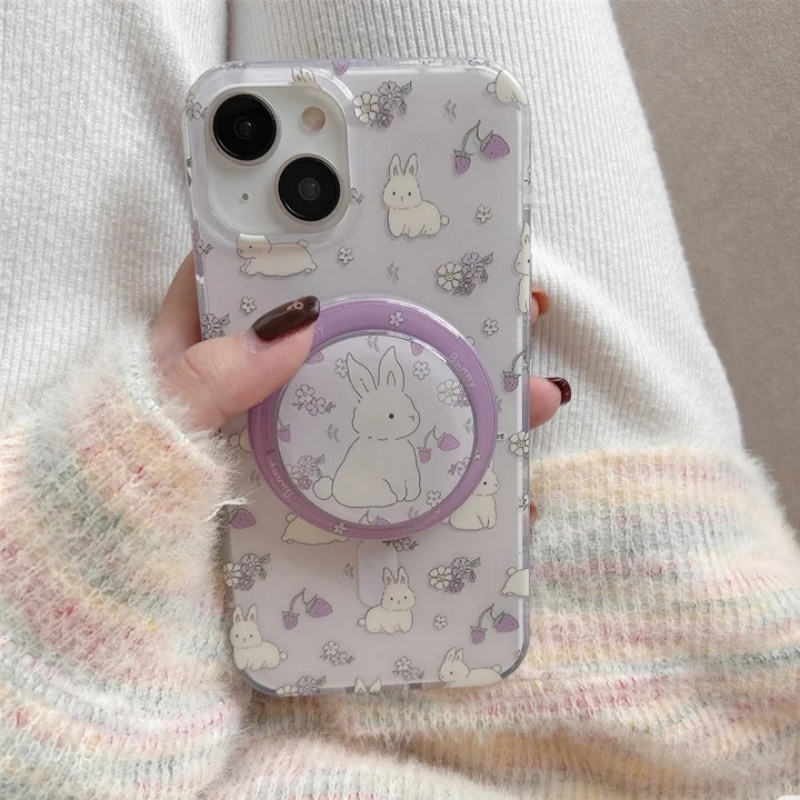 Korean Cute Rabbit For Magsafe - مراجعة Phone Cases Quirky وسعره