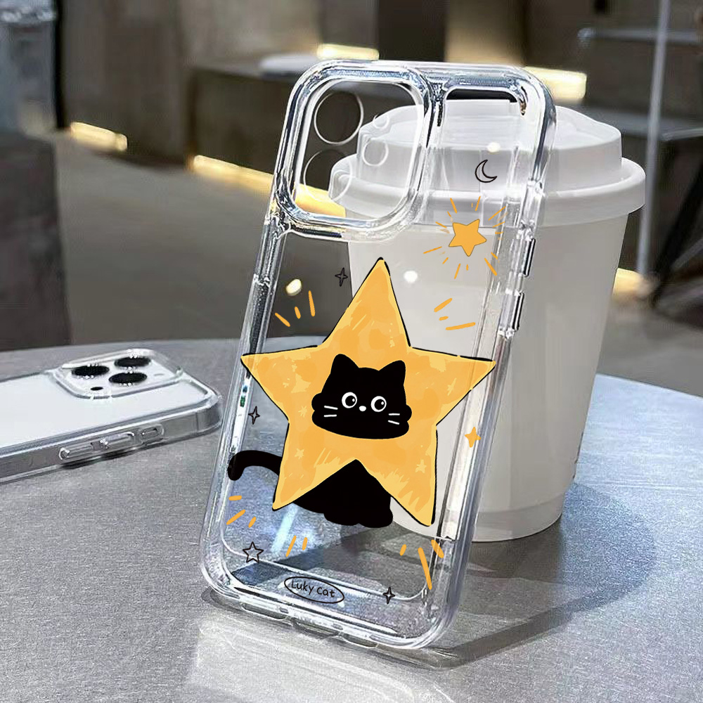 Cute Black Cat Phone Case For  - مراجعة Phone Cases Galaxy A16 5G وسعره