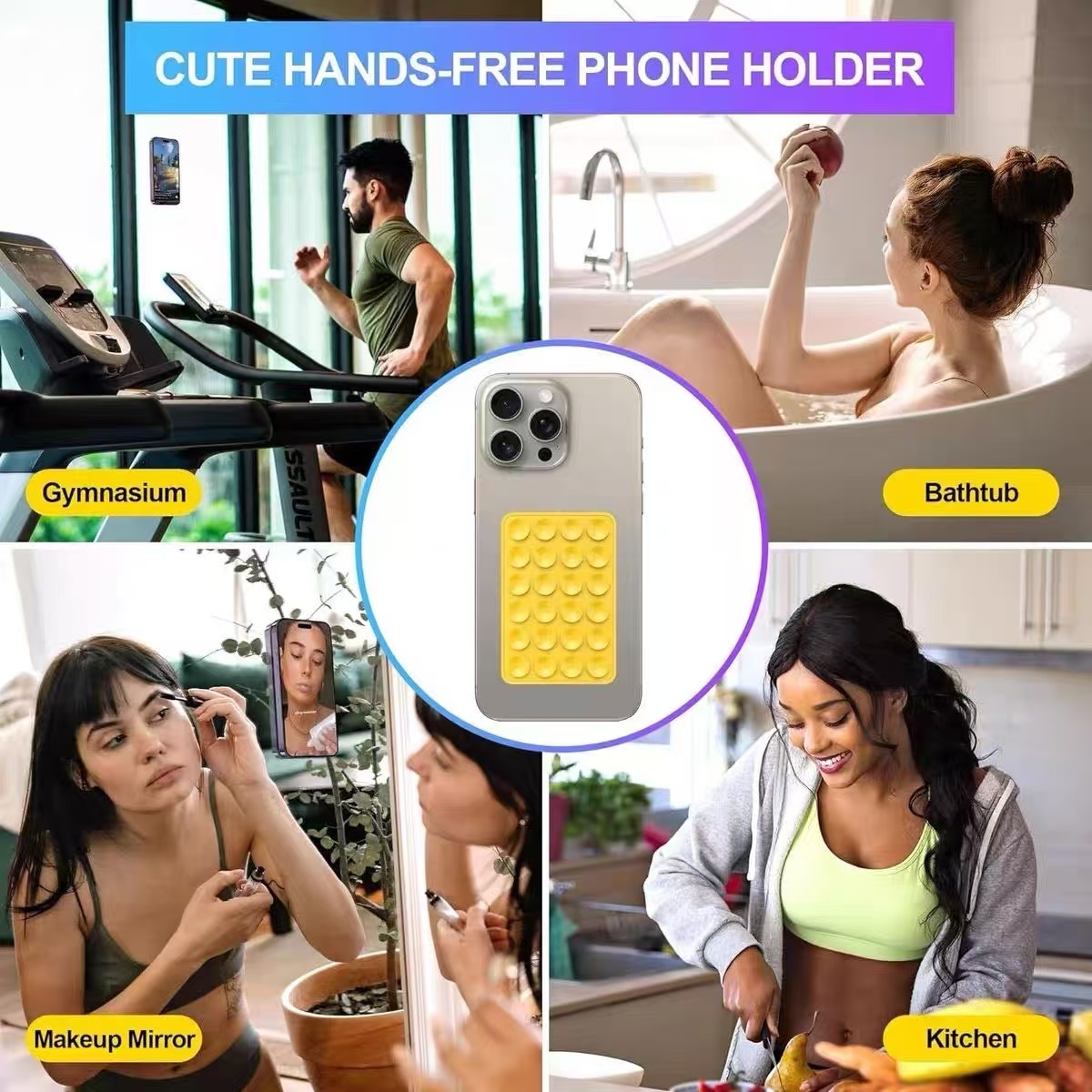 Multi functional silicone suct - مراجعة Phone Cases Iphone وسعره