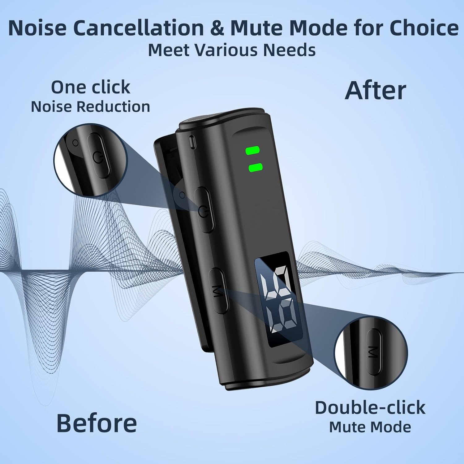 Wireless Lavalier Microphone f - مراجعة Phone Cases Iphone وسعره