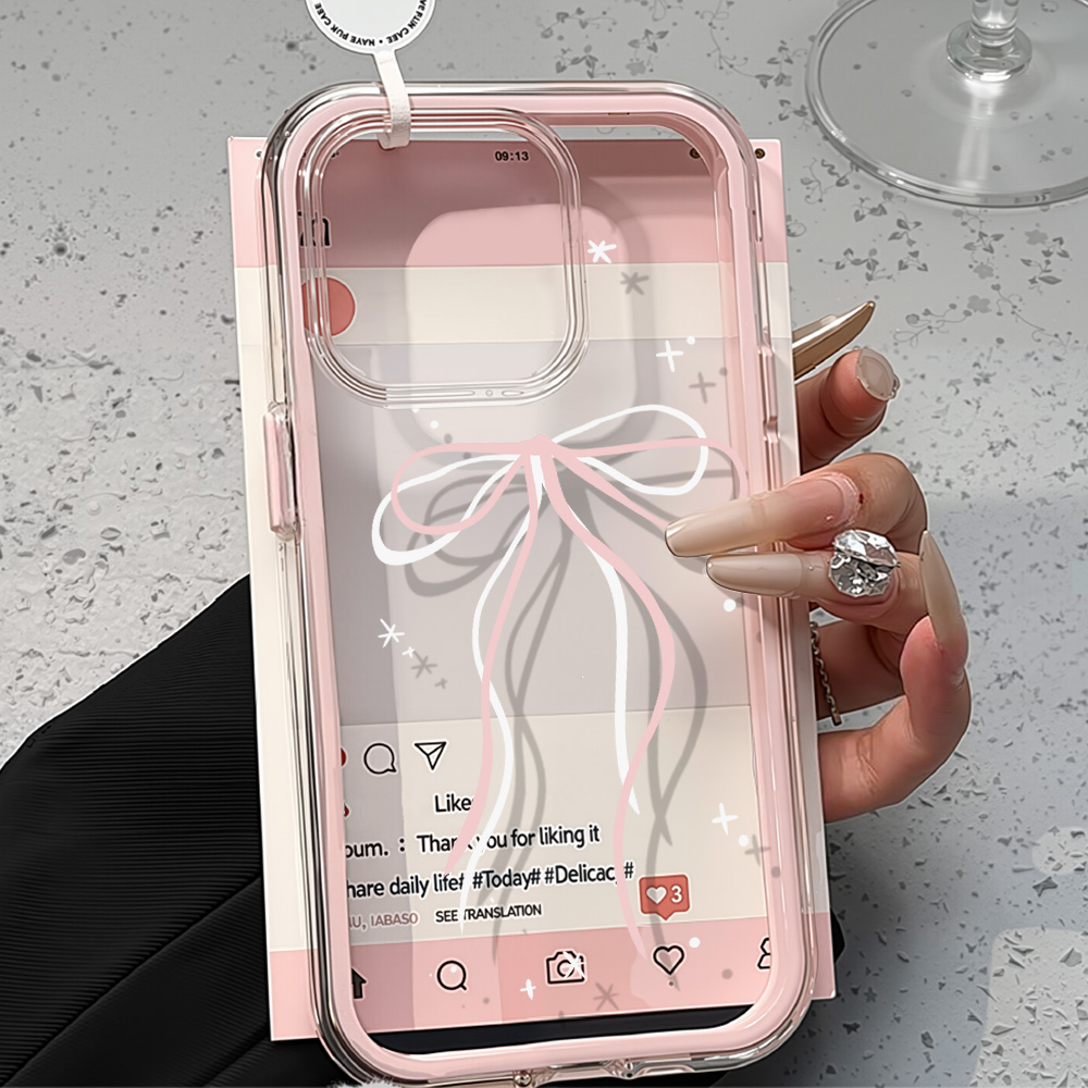 2in1 Pink Flower Case For iPho - مراجعة Phone Cases Iphone 16 وسعره