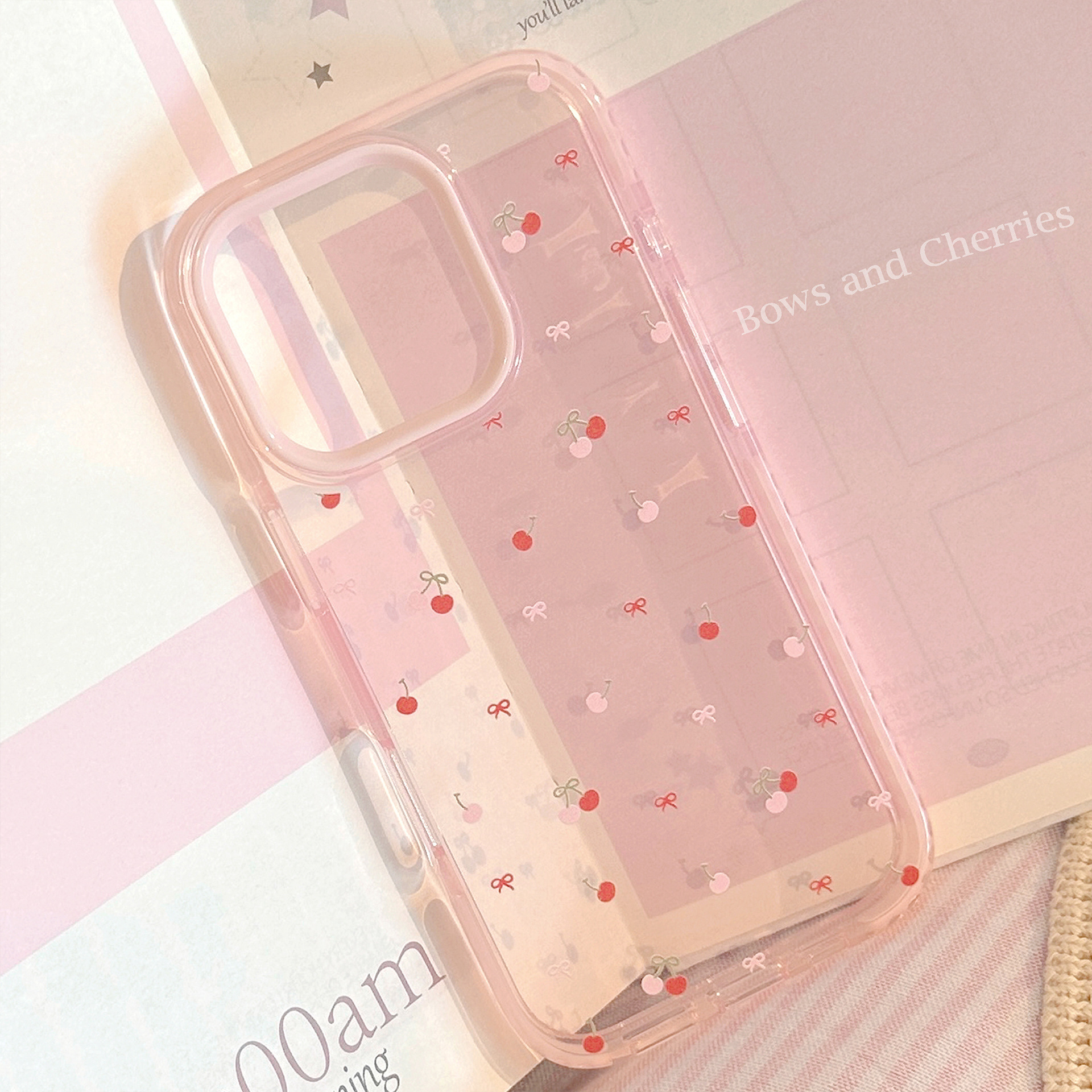 Korean Full Screen Cherry Bowk - مراجعة Phone Cases Korean وسعره
