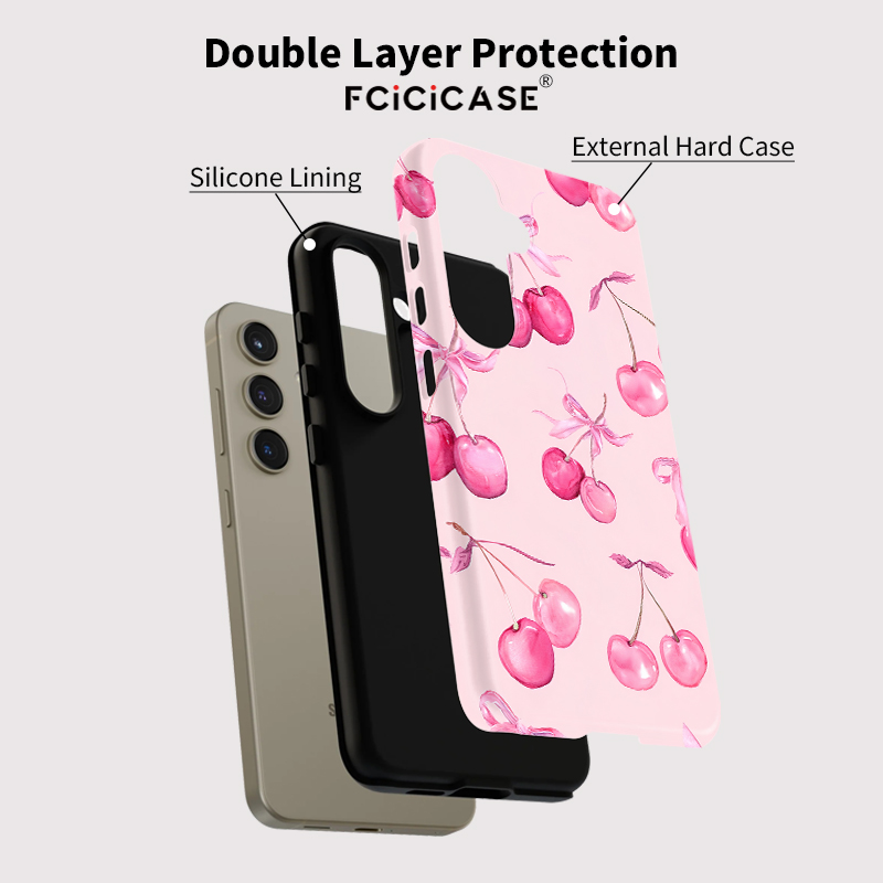 Fcicicase Cherry Pattern Phone - مراجعة Phone Cases Galaxy A16 5G وسعره