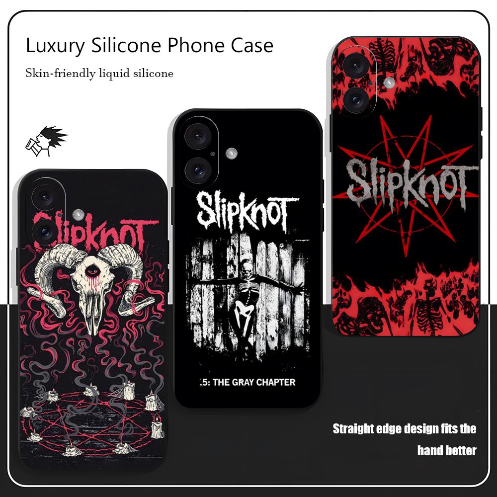 S-Slipknot Popular Band Phone  - مراجعة Phone Cases Iphone 16 وسعره