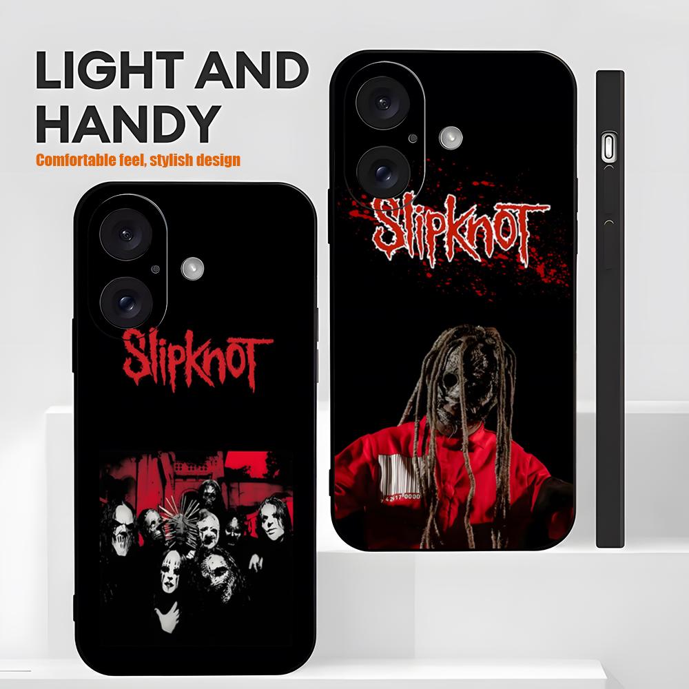 S-Slipknot Popular Band Phone  - مراجعة Phone Cases Iphone 16 وسعره