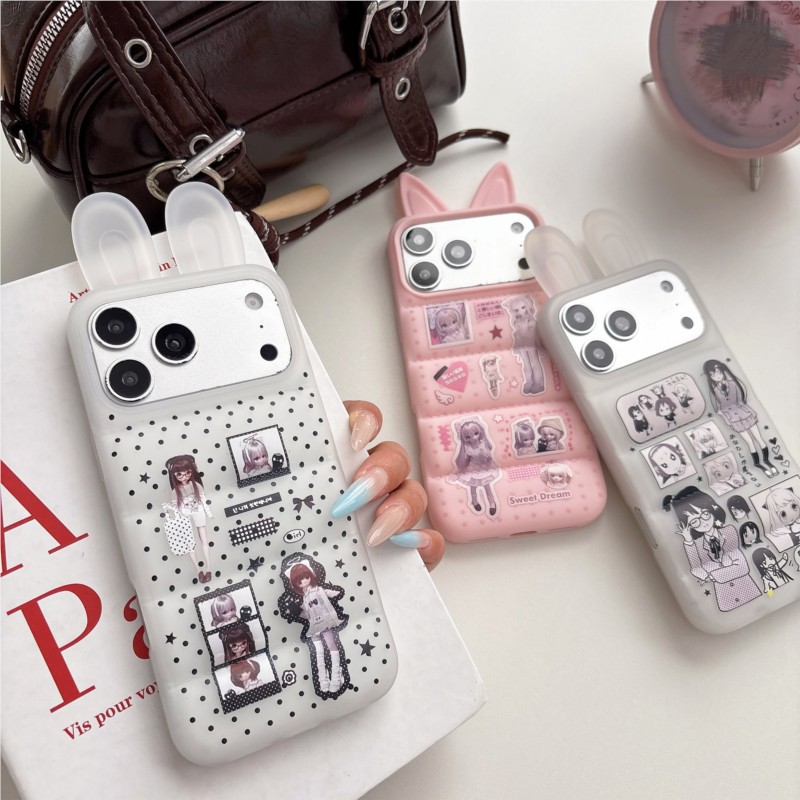 Japanese Y2K Cute Bunny Ear Ph - مراجعة Phone Cases Japanese وسعره