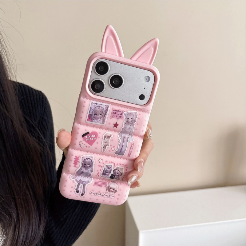 Japanese Y2K Cute Bunny Ear Ph - مراجعة Phone Cases Japanese وسعره
